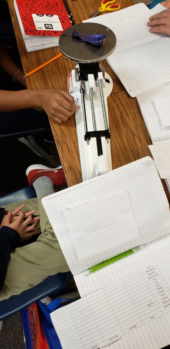THoneyfield's tweet photo. Having fun finding the mass of Mystery bag objects!!! @BurlesonECISD https://t.co/xITfPsRPJW