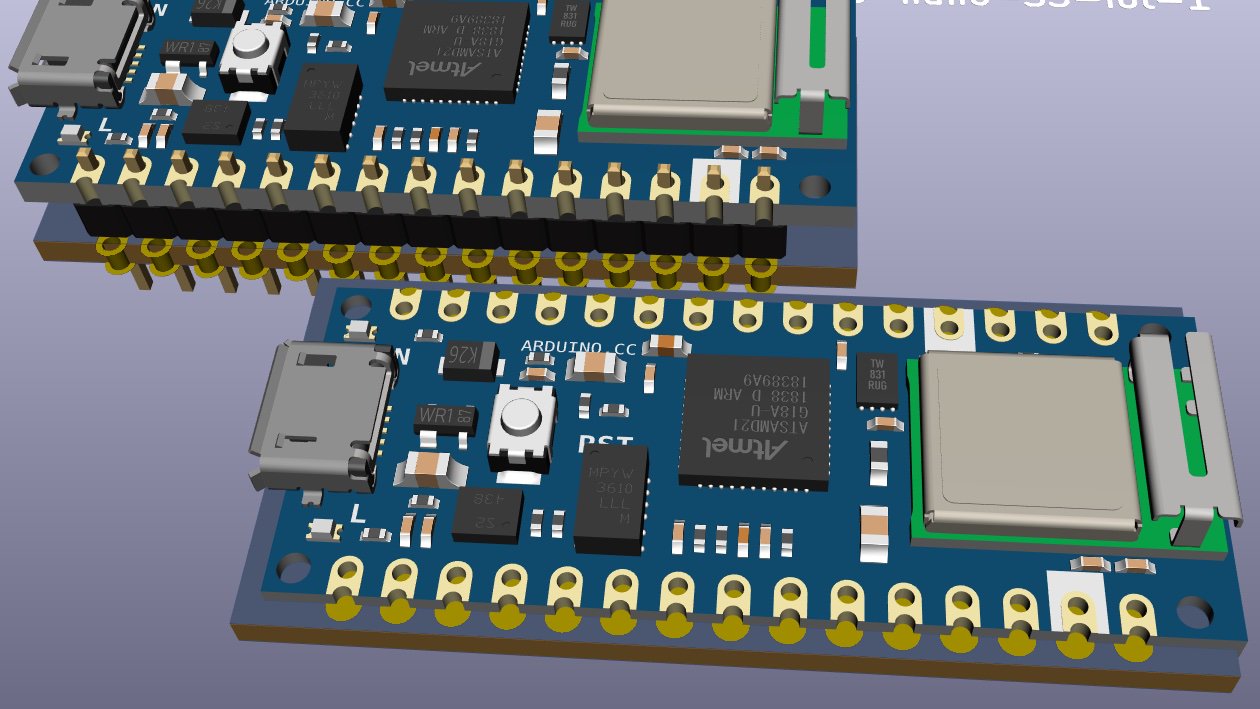 Microchip Makes on Twitter: "Creating a KiCad footprint for the new