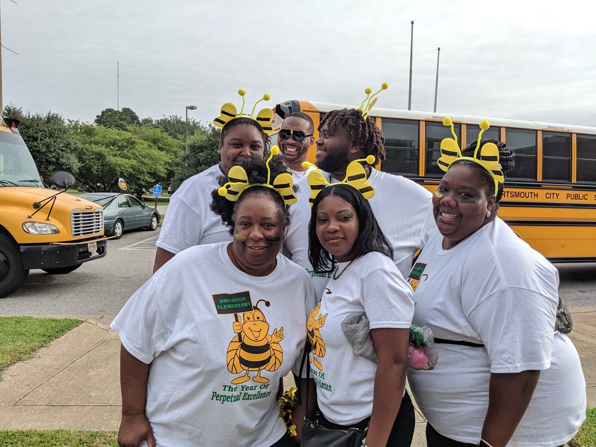 BrightonVA's tweet photo. The Bumblebees are here!! @ebracyPPS @PaulMWilsonJr @Figgster2 #BrightonStrong #YOPE https://t.co/hqopwwrY3Y