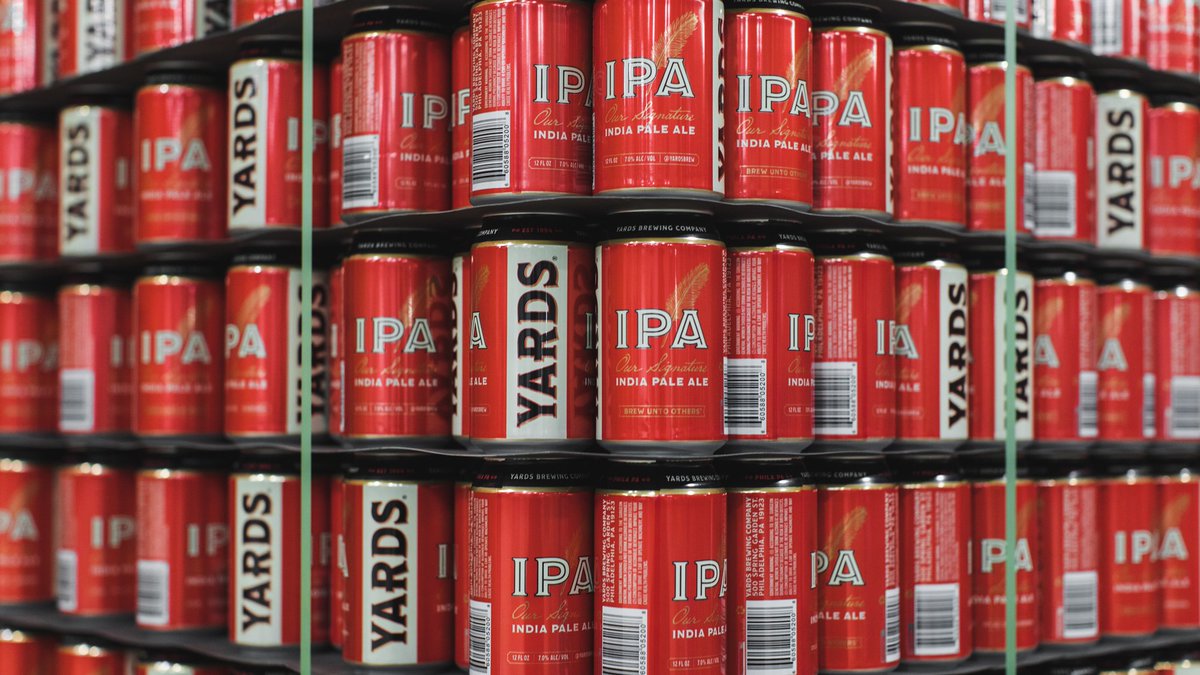 yardsbrew's tweet photo. When I grow up, I want to be filled with beer. #emptycans #infinitepossibilities #YARDS #SignatureIPA #BringYards https://t.co/ryDYPuS9As