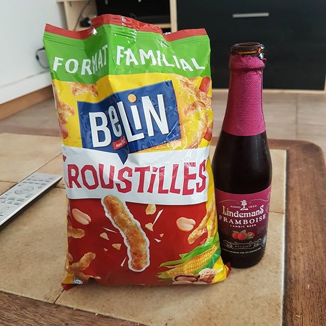 C'est la pause.

#grignotage #repasequilibre #lindemans #framboise