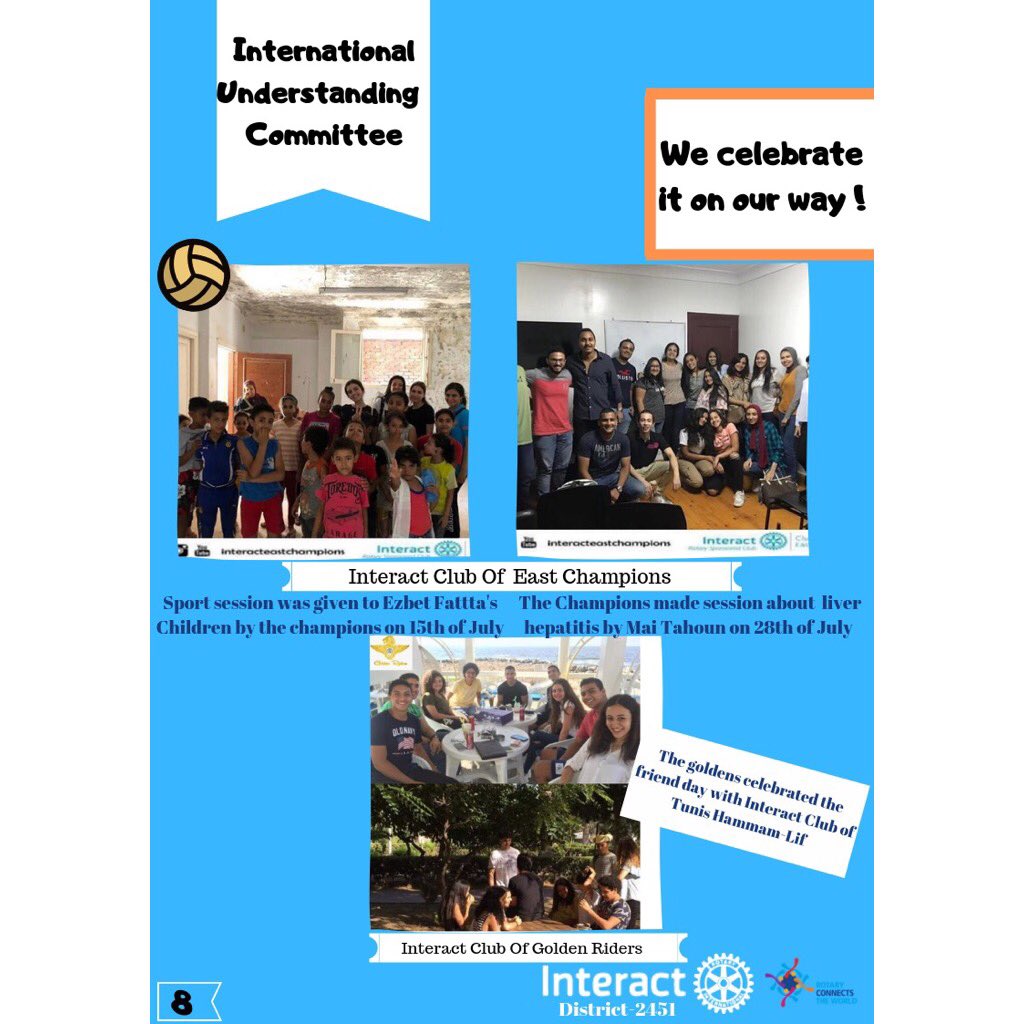 district2451's tweet photo. Part 3
#WeAreConnected
#JulyMagazine
#InteractClubsNews
#District2451 https://t.co/aY0AUcIPc1