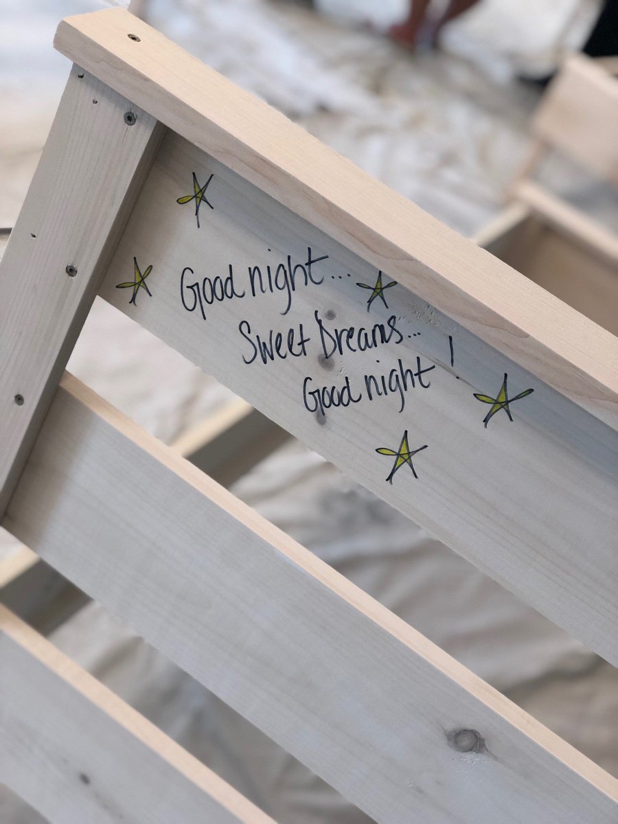 MassMedical's tweet photo. .@MassMedical partnered with @Bed4EveryChild to host an onsite volunteer event for its Build-A-Bed program. 22 employees & family members assembled, sanded, and painted 12 twin beds, to be delivered to children in need across MA, with new mattress and bed linens #MMSGIVESBACK https://t.co/AFOfTK2fCZ