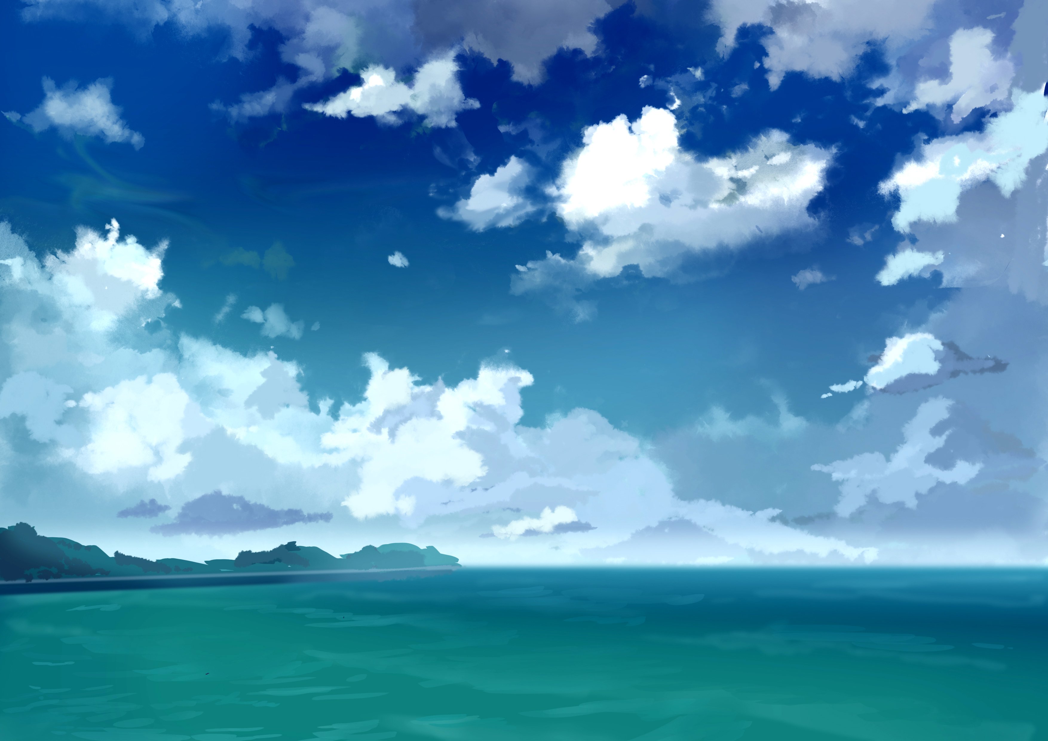 Twitter 上的塩山ジュン子 海の落書き 背景美術 風景https T Co Sev6hqj9t0 Twitter
