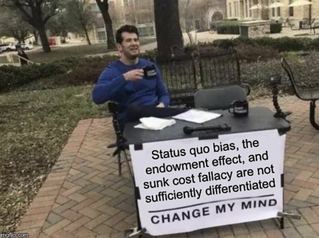 And, while we’re at it with theory, can someone please help the Change My Mind Guy with this one? (5/X)