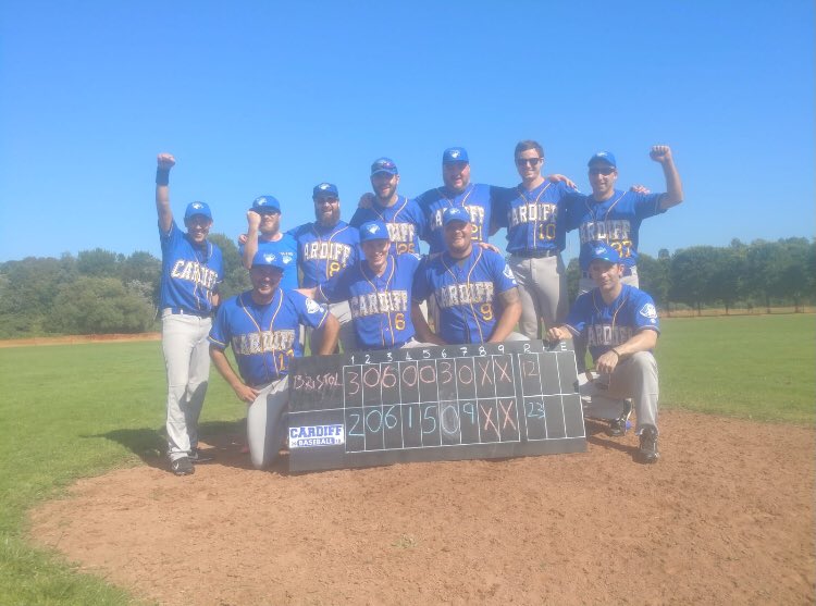 MERLINS WIN!!! MERLINS WIN!!! 

A 23-12 victory sees us advance to the single A championship game next week against <a href="/ExeterSpitfires/">Exeter Spitfires</a> 
<a href="/bsuk/">BaseballSoftball𝙐𝙆</a> <a href="/RadioCardiff/">Radio Cardiff</a> <a href="/swsportsnews/">South West Sports News</a> <a href="/cjob500/">Chris O'Brien</a> @TheTerraceRC #GoMerlins #Cardiff