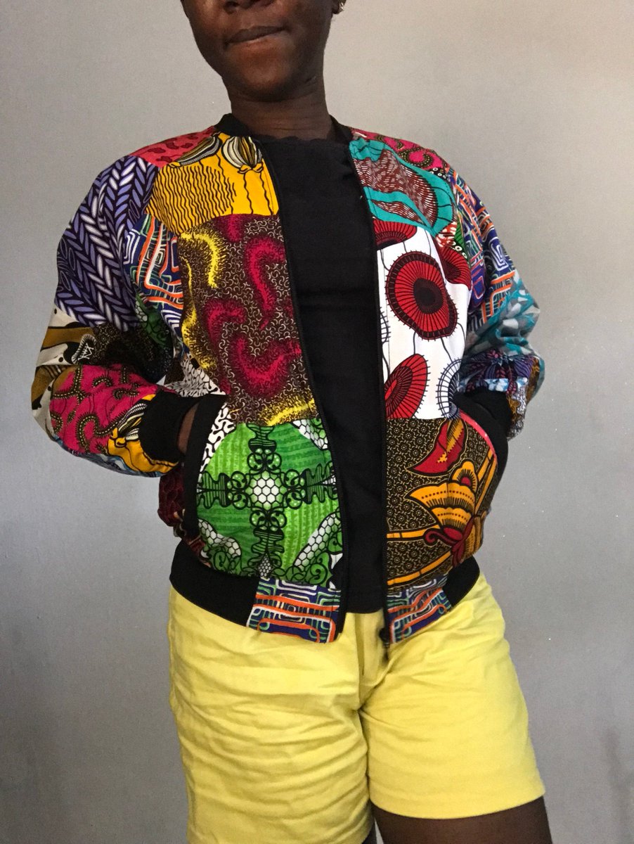 NINIEFEM's tweet photo. Excited to share the latest addition to my #etsy shop: African Print Bomber Jacket patchwork Ankara bomber jacket Summer Coat https://t.co/OsTZXSwl2u #clothing #jacket #birthday #bomber #thefmscreativity https://t.co/Wwz1SEdzHk