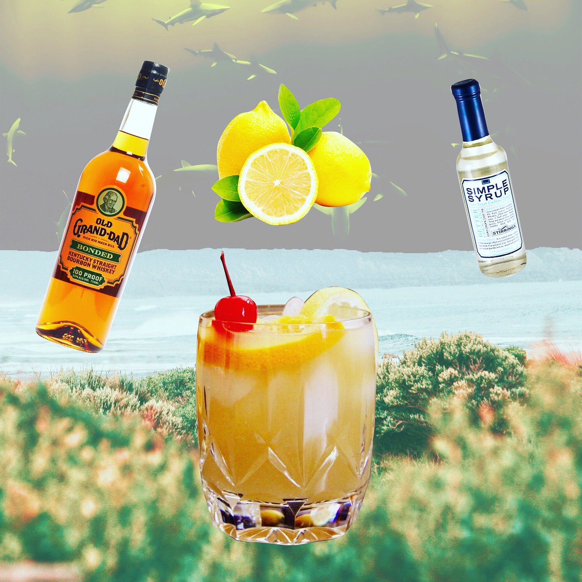 Happy National Whiskey Sour Day!
Don’t be a hater! It’s a classic!
It doesn’t get any easier!
Whiskey. Sugar. FRESH lemon juice.
Shaken on ice for dilution. 
#whiskeysourday #classiccocktails #whiskey #refreshing #easycocktails
