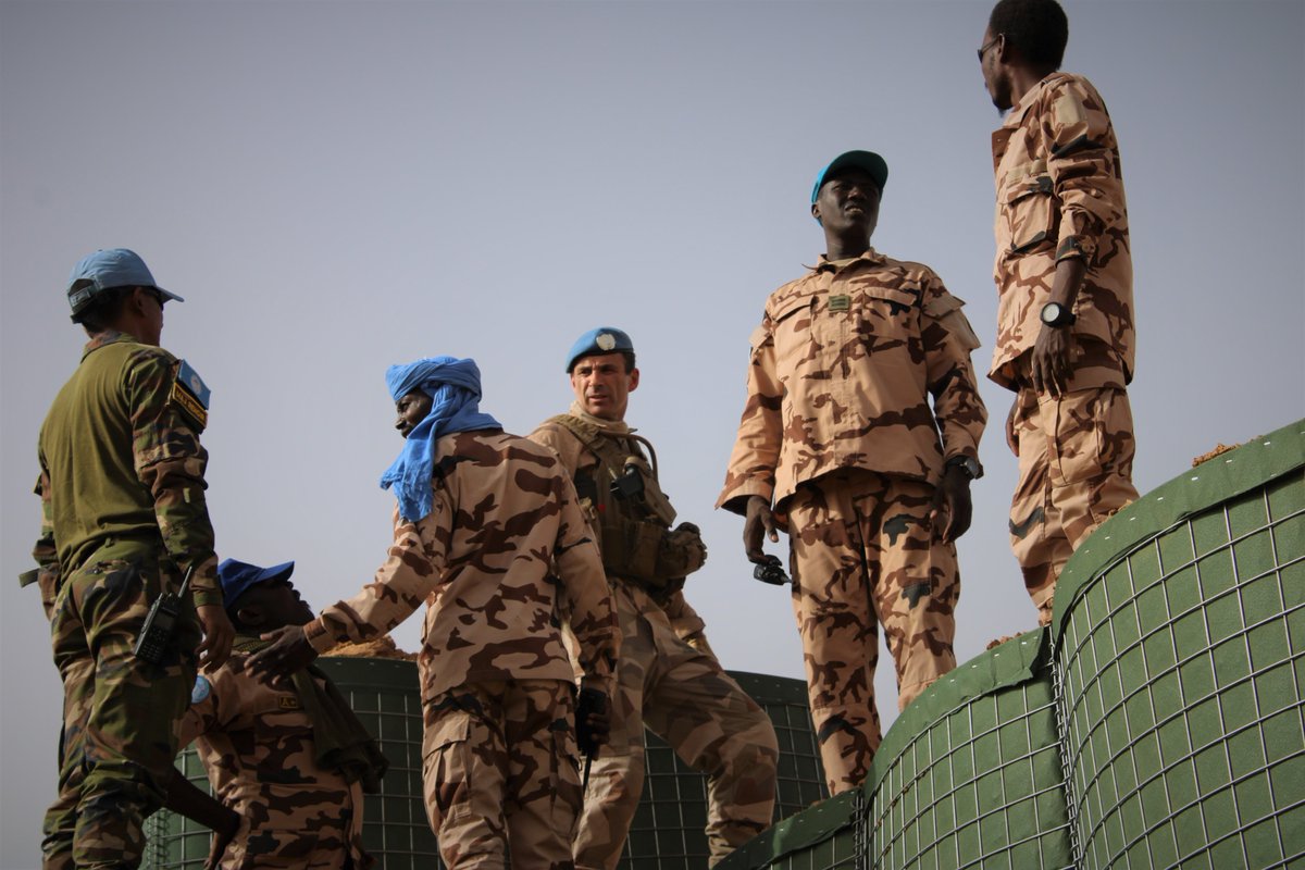 Les #casquesbleues de la #MINUSMA défendent les valeurs de #paix et de #justice au #Mali. Leur travail quotidien face aux nombreux dangers de leur mission est la preuve de leur abnégation et de leur dévouement. Je vous salue ! #A4P #Military #ProtectingCivilians #ProtectingPeace