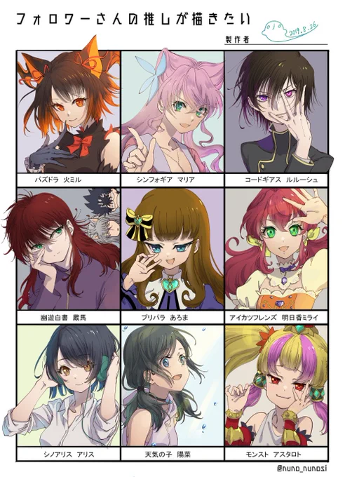 #フォロワーさんの推しが描きたい 
思った以上に大変だった(/・ω・)/でもとにかく楽しかった
リプくださった方ありがとうございました! 