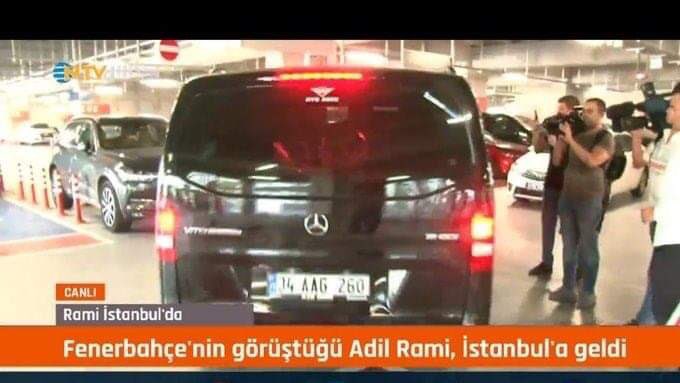 Comolli'nin Adil Rami'yi havaalanından aldığı arabanın plakası... #AAG 🤣🤣
