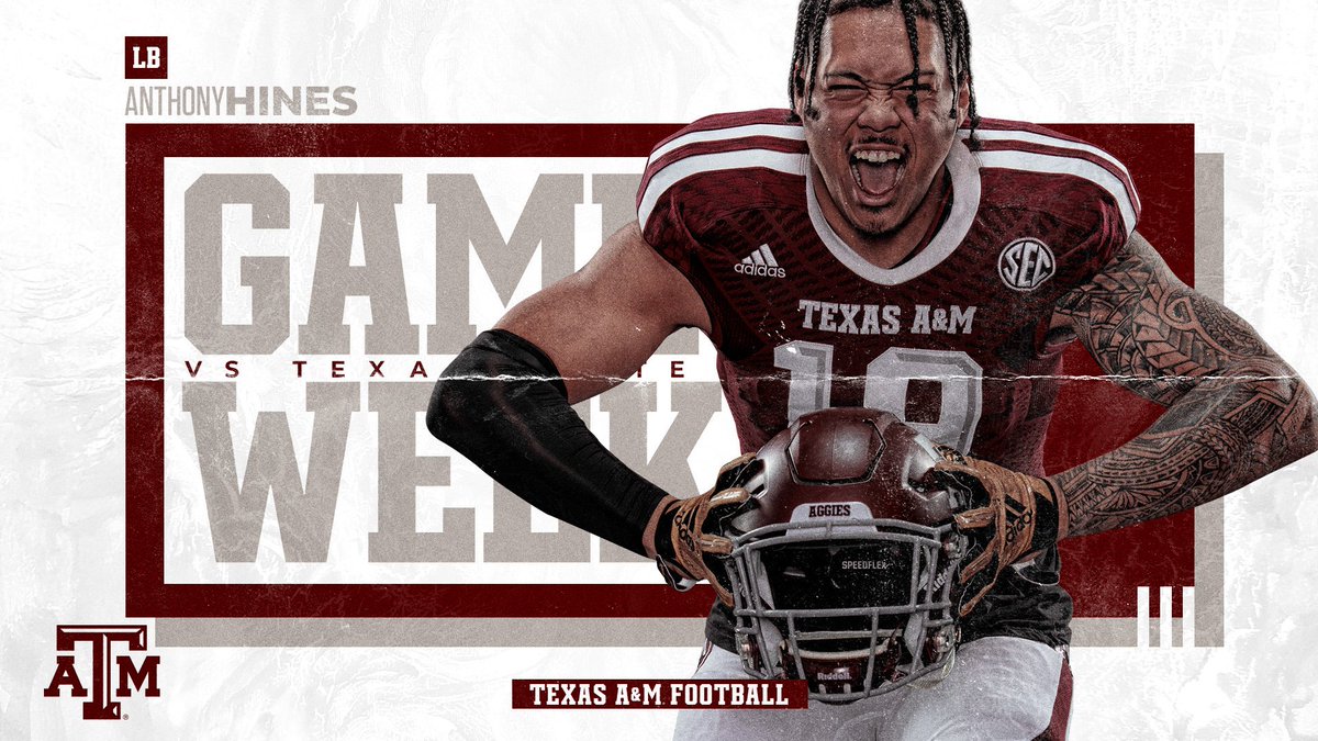AggieFootball's tweet photo. Happy "Tuesday", #12thMan. 😉

4️⃣ days to go! Who's ready??

#BTHOTexasState | #GigEm https://t.co/w95xU1PmK4