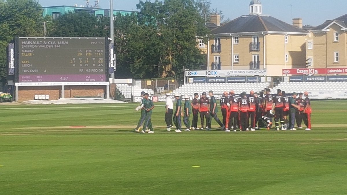 HandCCricket's tweet photo. 2019 Matchplay winners, Frenford CC. Unlucky Safron Walden but well done to the lads for reaching the final. #3timewinners https://t.co/gwTluF7osr