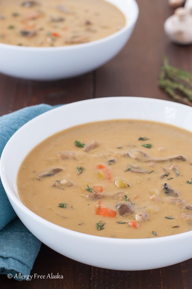 When I was young, cream of mushroom soup was my favorite - it was right up there with macaroni &amp; cheese. When I went GF/DF, I was determined to create a real-food recipe that I love.

bit.ly/2Zi3xAt