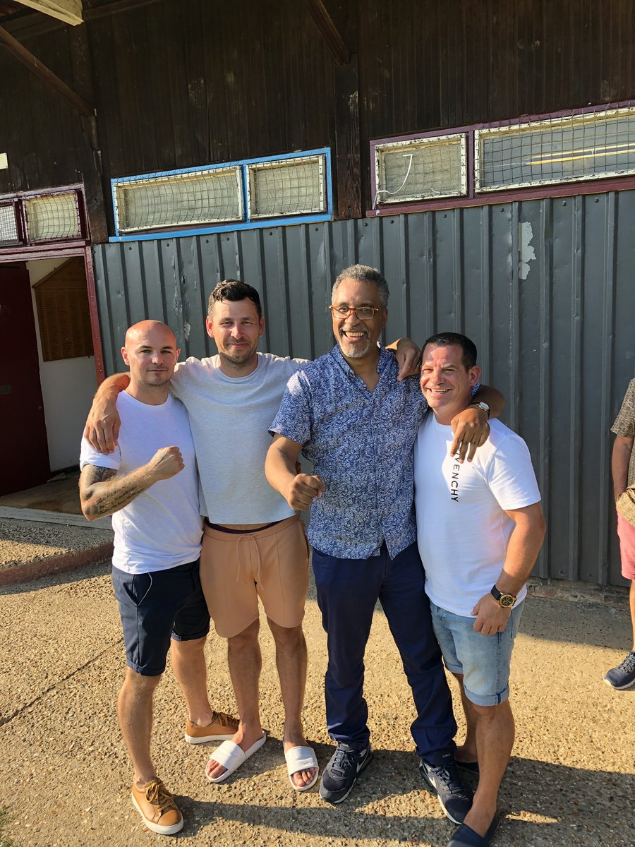 EBOGFC's tweet image. Door men for the day #EBOG #Gary’sDay @KevinMitchell6 @DarrenBarker82 @SpencerOliver #MichaelWatson