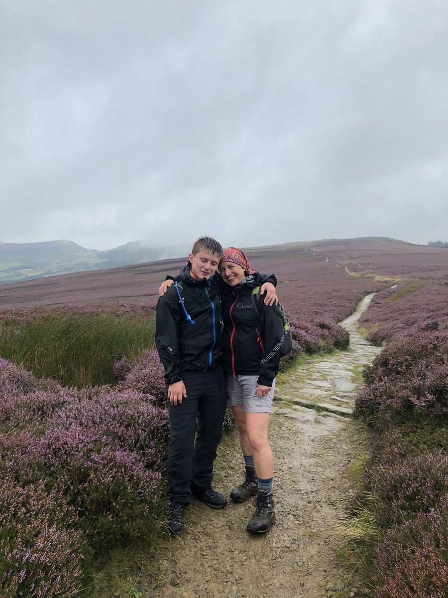 HelenGarforth's tweet photo. On holiday with @rich_usher in beautiful North Yorkshire. On Thursday we walked the 40 mile #LykeWakeWalk in 16 hours... https://t.co/tAzcWM7oKT