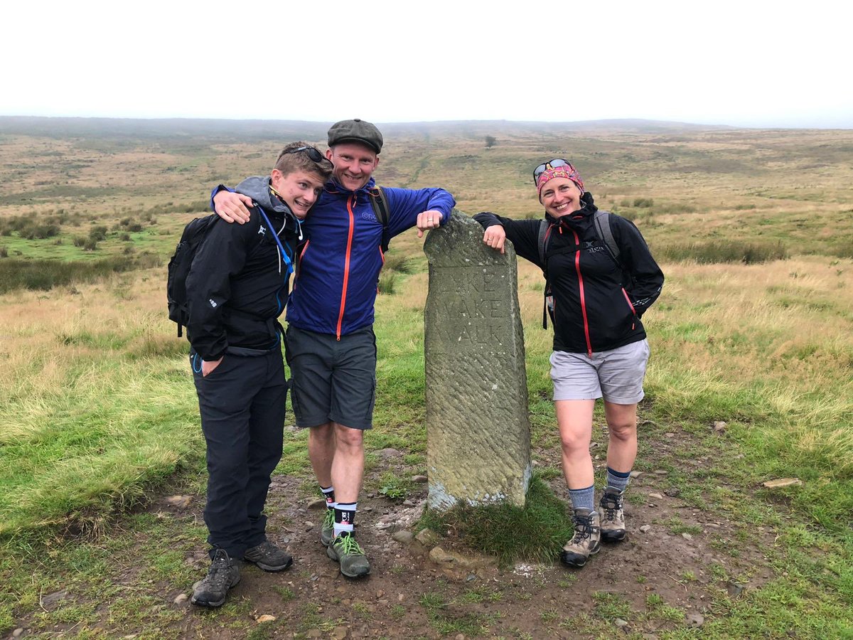 HelenGarforth's tweet photo. On holiday with @rich_usher in beautiful North Yorkshire. On Thursday we walked the 40 mile #LykeWakeWalk in 16 hours... https://t.co/tAzcWM7oKT