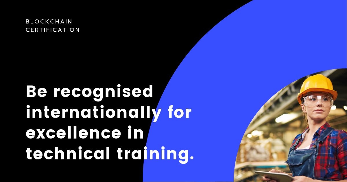 Cred_Sure's tweet photo. Looking for suitable platforms in the #technicalsector to guide your students? Check out Certif-ID a #BlockchainPowered platform that is committed to expanding and improving #skillsdevelopment training. Click here: https://t.co/JtPDbN94h6 #vocationaleducation #edtech #blockchain https://t.co/GqTuLZz8q1