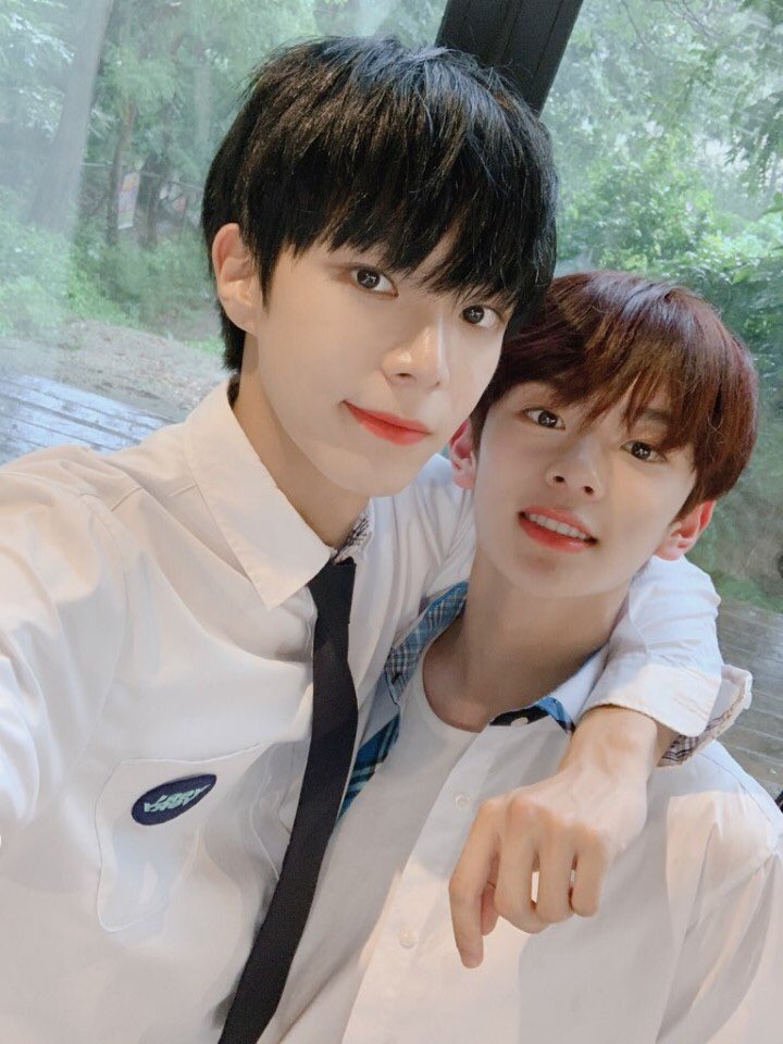mountinyy's tweet photo. @by_verivery ENG

[#DONGHEON]
Let's go to school Kangmin-aaah~~~ You did well today as well!!!❤️ Our beautiful Verrer😘😘😘
#베리베리 #베러 #VERRER #Sunday #LetsGoToSchool #WayToSchool https://t.co/qsKKbNHJDw