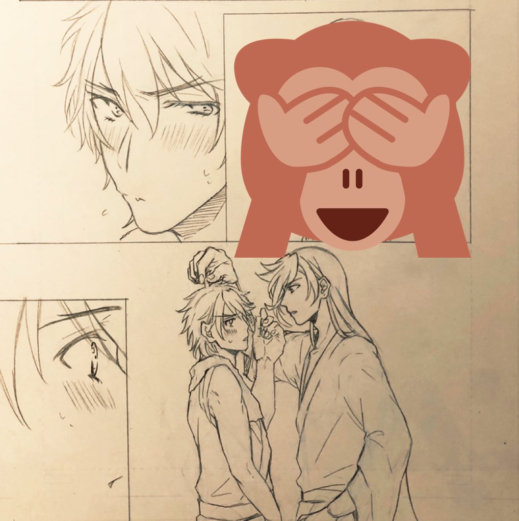 むちゅくんのお顔がなかなか可愛く描けたんじゃないだろうか…☺️ 