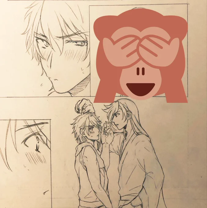 むちゅくんのお顔がなかなか可愛く描けたんじゃないだろうか…☺️ 