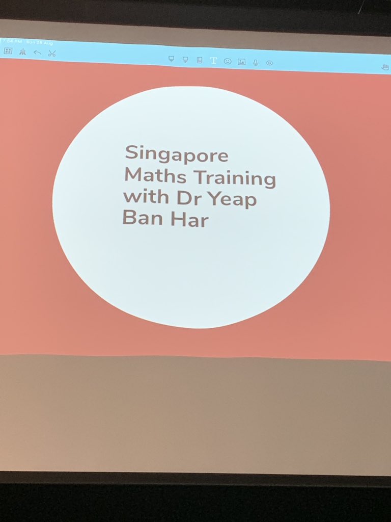 WarwickAcademy's tweet image. Dr Yeap Ban Har ready to run his 3 day Singapore Maths / Maths No Problem conference @WarwickAcademy @MathsNoProblem #Bermuda #warwickacademy #makemathsfun