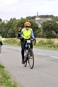 ANI's tweet photo. Indian Navy: Priyadarshani Pawar, an Indian Navy daughter, 
Indian Coast Guard spouse, &amp; now a part of Air India family, successfully completed France's oldest cycling event, the 1,200-km, Paris-Brest-Paris circuit, non-stop between 18-22 August. https://t.co/es4NZBrfuF