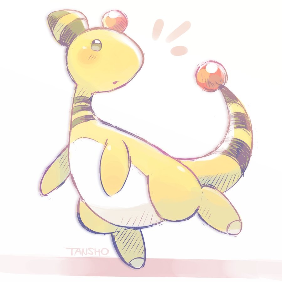 「今日のデンリュウ 」|端緒/TANSHOのイラスト