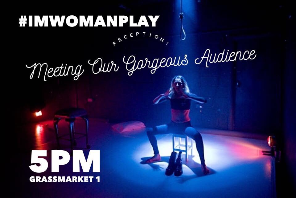ImWomanPlay's tweet photo. Exited to see you, beautiful people today! Goodbye Evening 🤗🥰

Before we leave Edinburgh Fringe, we couldn’t help but wish to see you again so we are doing a Reception to say Goodbye! 🤗💕

If you are near and want to give a hug - #imwomanplay

Sweet Venues Grassmarket 1, 5PM https://t.co/juTJLYJRgk