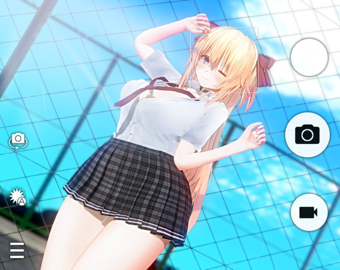 お昼の屋上にて 