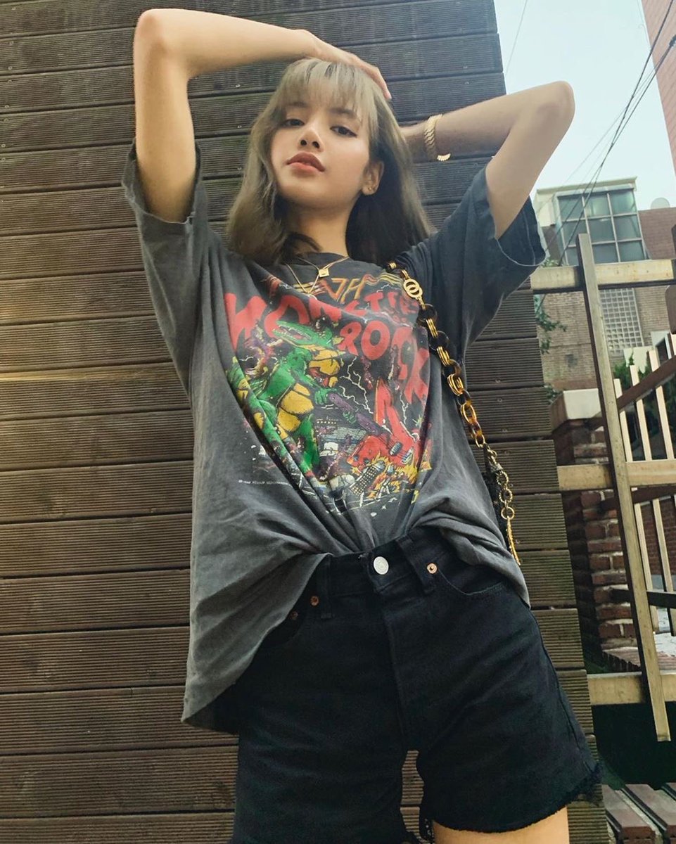 blackpink oversized t shirt
