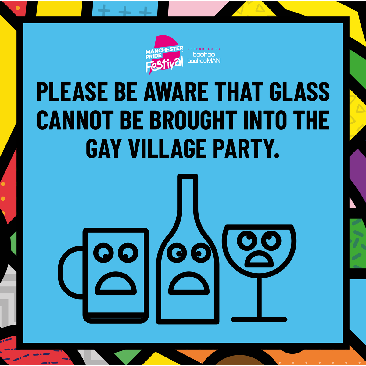 ManchesterPride's tweet photo. Some information to remember this weekend 🌈 ❤️ We can't wait to see you all! #MPFestival2019 https://t.co/KiHA88MILg
