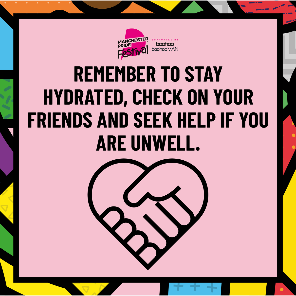 ManchesterPride's tweet photo. Some information to remember this weekend 🌈 ❤️ We can't wait to see you all! #MPFestival2019 https://t.co/KiHA88MILg