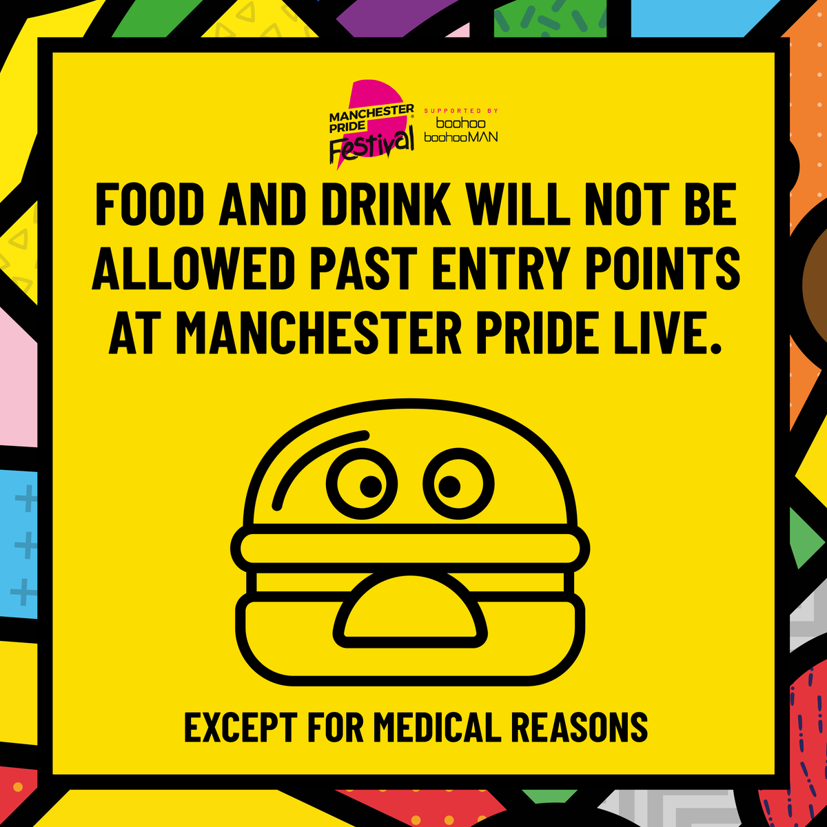 ManchesterPride's tweet photo. Some information to remember this weekend 🌈 ❤️ We can't wait to see you all! #MPFestival2019 https://t.co/KiHA88MILg
