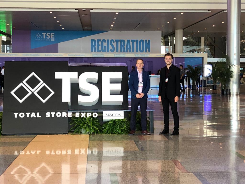 intouchHQ's tweet photo. Day 1 of #NACDSTSE was a great day. If you’re at the event stop by booth #1657 to chat all things in store personalisation with Seamus & Josh #totalstoreexpo #retailtech #lifeatintouch https://t.co/VC3kkcDztO
