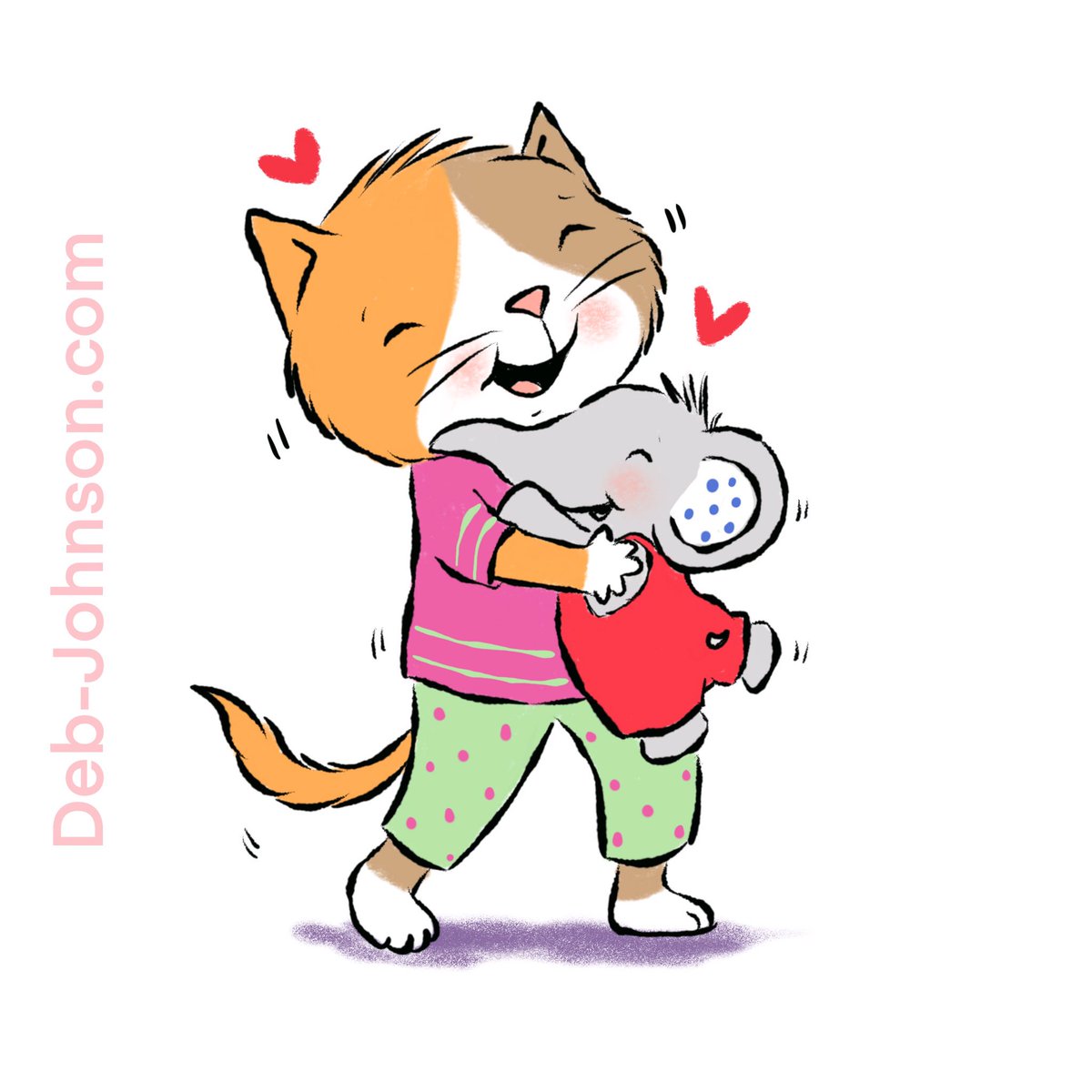 DebJohnsonArt's tweet photo. Getting back on the Twitter train! Hi @BonnieAdamson ! https://t.co/Uhn3SdYWXr