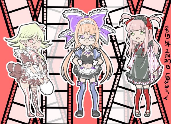 絵柄は可愛い系から 