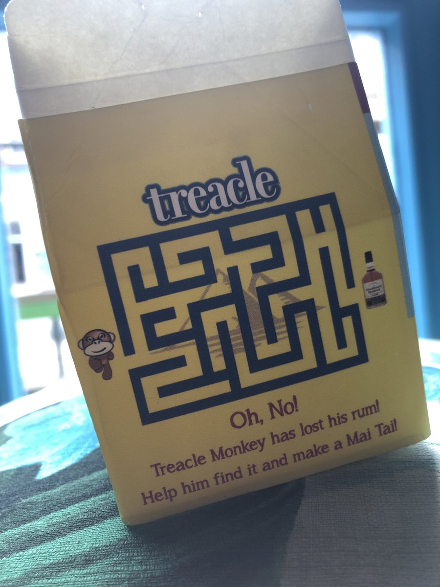 Not long until our TREACLE MAI TAI adventures come to an end!! Pop in / try for yourself.....it’s a beauty 🌺 🌴 
<a href="/ChairmansUK/">Chairmans Reserve UK</a> #rumlife #broughtonstreet #Edinburgh