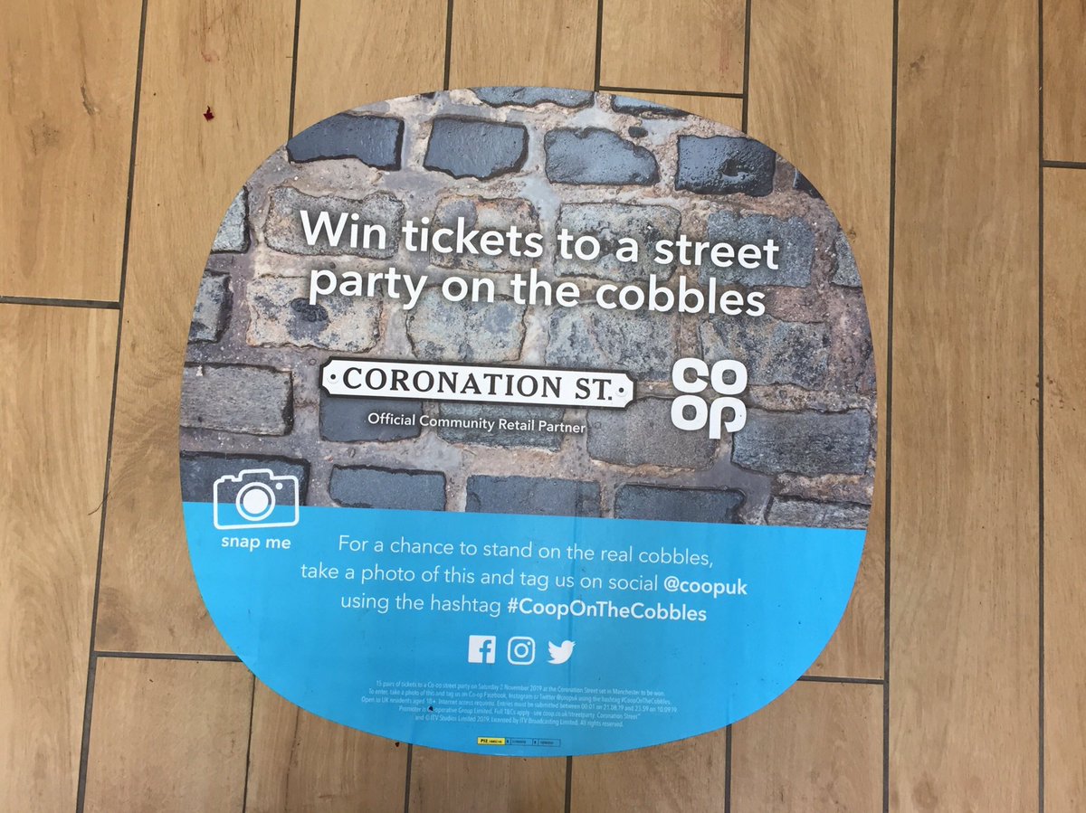 Party on the street anyone #CoopOnTheCobbles