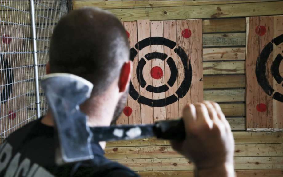 One of the coolest new places in Orlando is Stumpy's Hatchet House Orlando! get in there, it's a blast! We'll be back for sure! Get a 25% discount by mentioning Dropkick Radio or Brew &amp; Eats! #DropkickRadio #DropkickLive #DropkickDave #TheNick #YukonDave