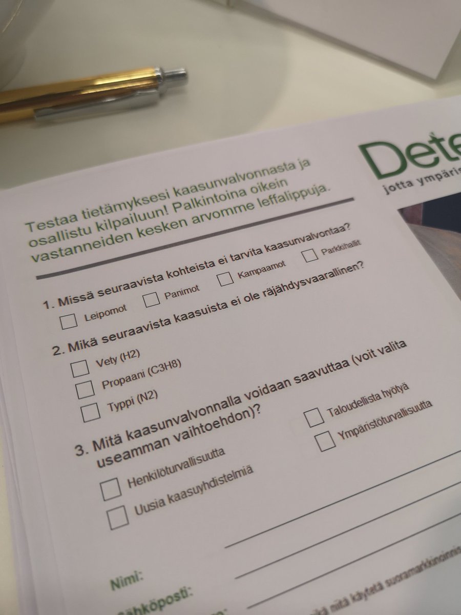 kauppakamaritku's tweet photo. Tiedätkö missä käytetään kaasuvalvontaa ja mitä sillä voidaan saavuttaa? Kaasunvalvontalaitteita tarjoava Detector Oy esittäytyy #turunmessut kauppakamarin osastolla C18! Osaatko vastata visaisiin tietokilpailukysymyksiin? https://t.co/4AJimAtpnU