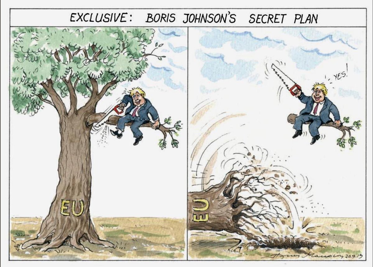 littlewisehen's tweet photo. Der geheime #Brexit -Plan des Boris Johnson... https://t.co/Ft43qdsyKh
