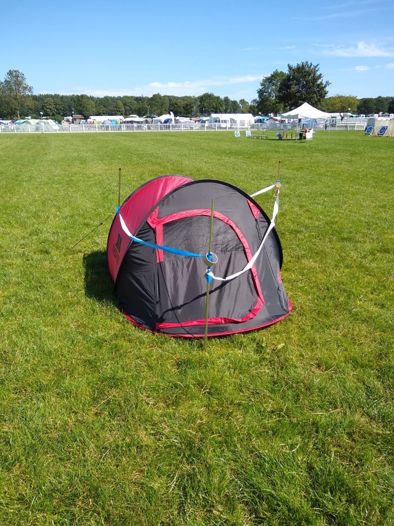 AmplifyDevoted's tweet photo. WANTED: The tent thief who stole this tent from @ccblackpool and pitched it on the pavilion grass and filled it with balls!!!! https://t.co/b8CT7dy6lz
