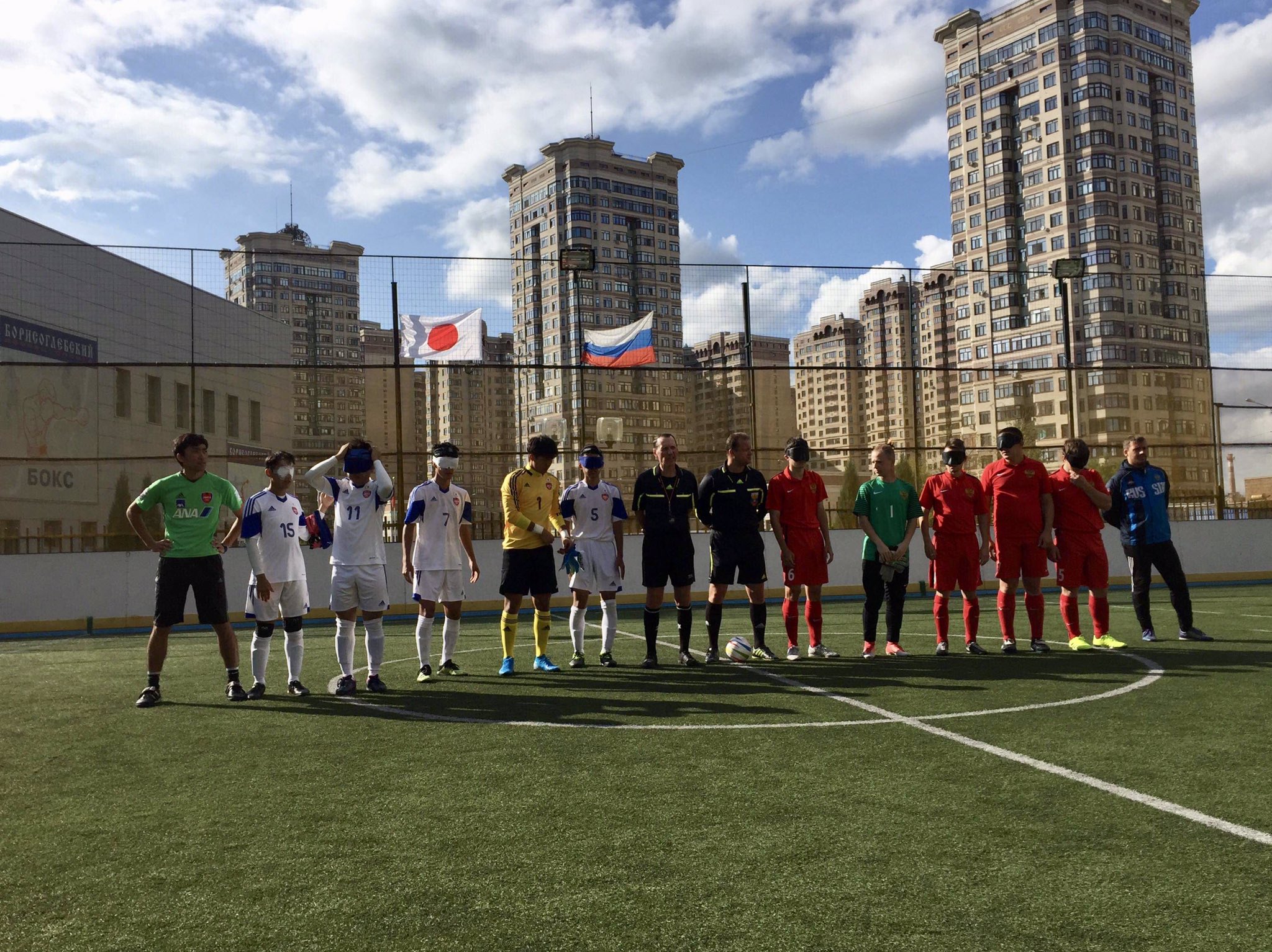 Jbfa 日本ブラインドサッカー協会 ５人制サッカー 日本選手交代 In 9 平林太一 Out 7 近藤凌也 Burasaka Twitter
