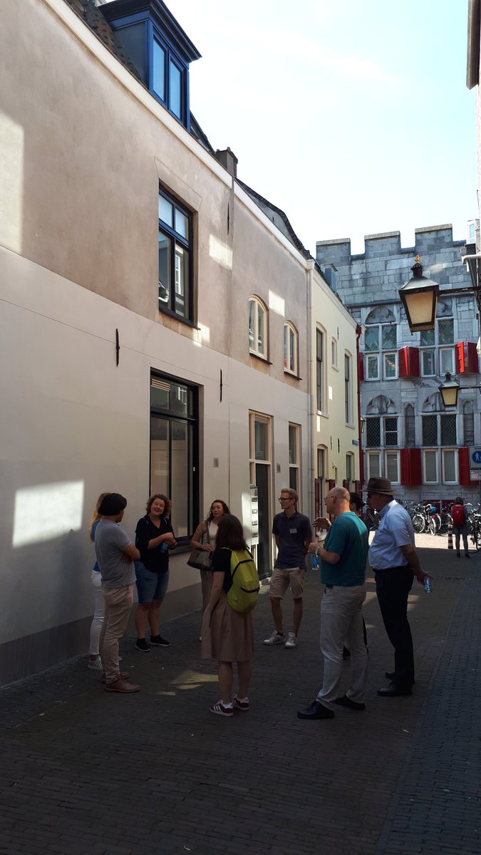 CatalysisCon's tweet photo. After the lectures, there's plenty time to unwind. This afternoon we're doing a tour of Utrecht by foot and also by boat! #catalysisconnected https://t.co/7jiQcQc3K6