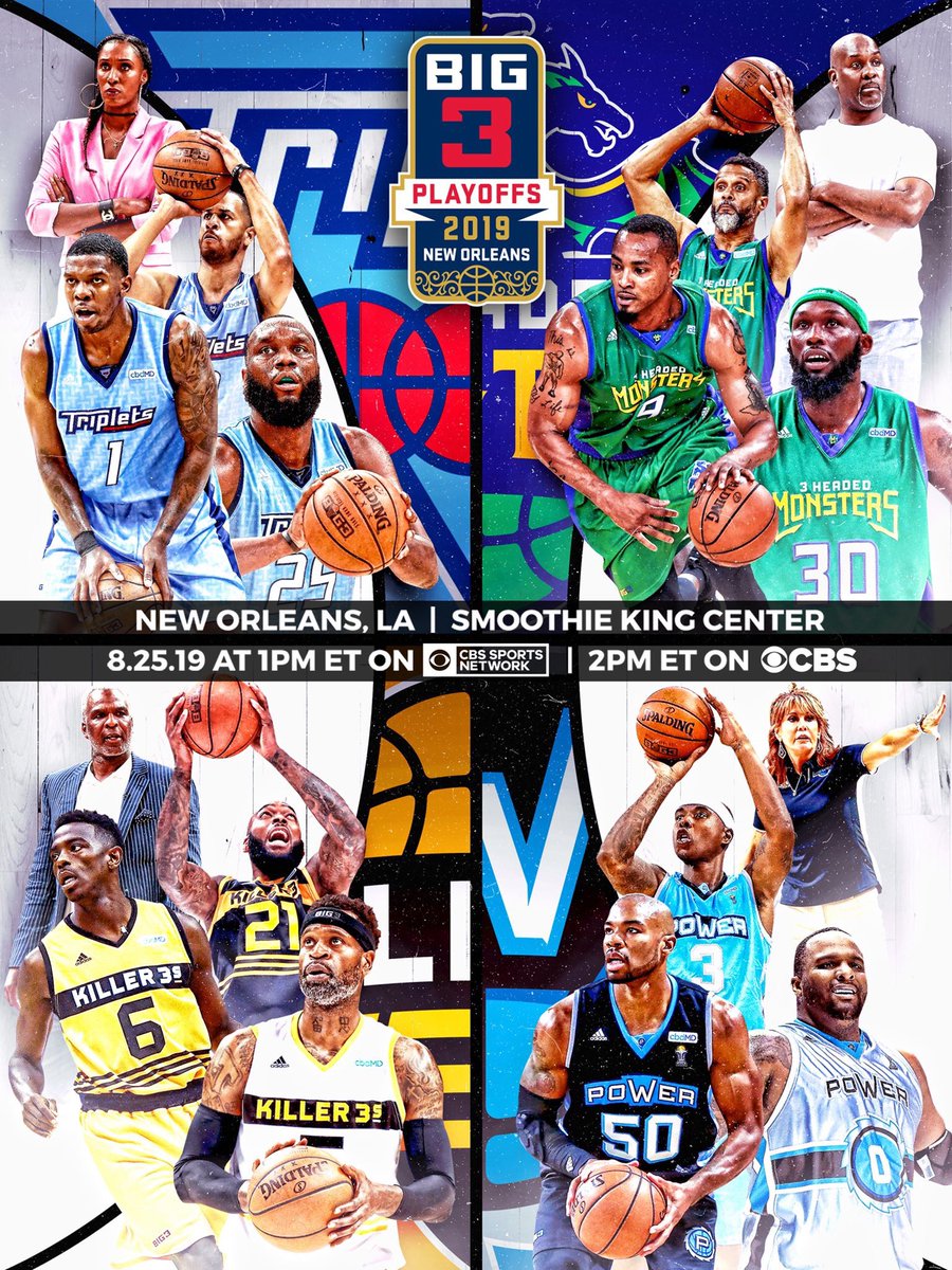 icecube's tweet image. It’s Playoff time, baby! LIVE from the BIG EAZY, ya heard! 1pm ET on CBSSN. 2pm ET on CBS. Come get you a bowl of dis gumbo...