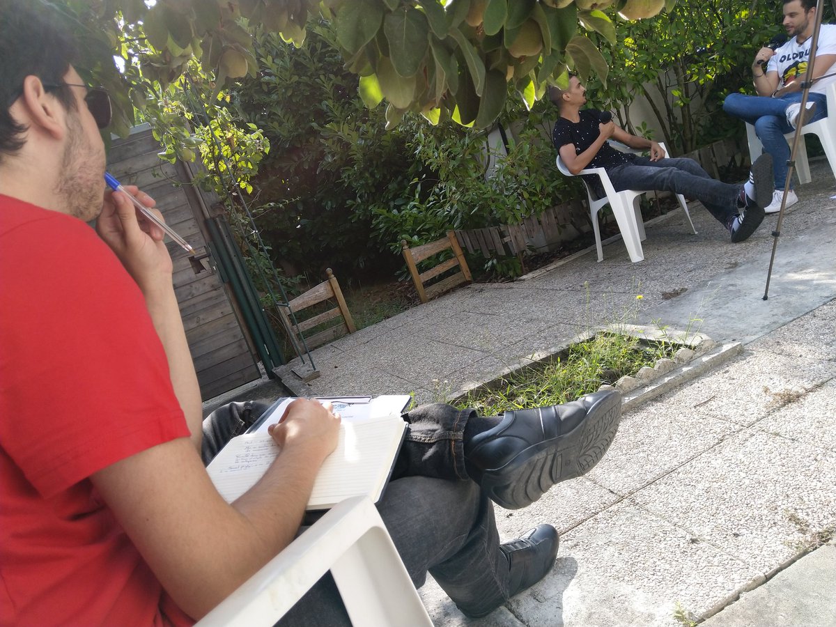 GTANicolas's tweet image. Séquence de tournage du Tour #NSTG ce matin lors de la rencontre avec Badre ! ✌️

Avec les braves @Chris_Liberty93 &amp;amp; @TheDEATRACK !