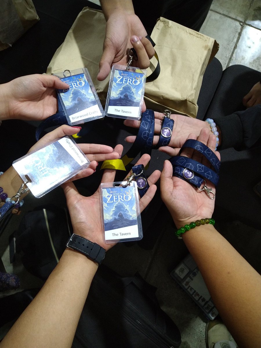 ZerohfxVT's tweet photo. Thank you #SessionZero! @briarwoodcrafts @vorazunbrews @pupkatgames @adriyanyART @AmeiArts we are so thankful for the opportunity!

#blessed #thankful https://t.co/8coL2zM1xE
