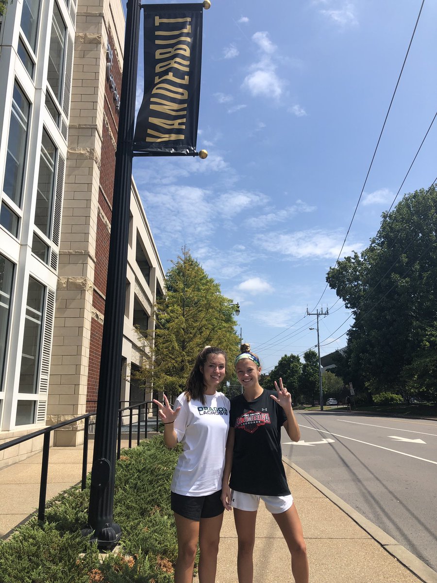 Some of our awesome Lady Dragon LAXers, Logan and Landry Risenhoover, rocked it at the Vanderbilt Camp this week! Way to go girls and way to represent Lady Dragon Lax! 🥍💚🐉