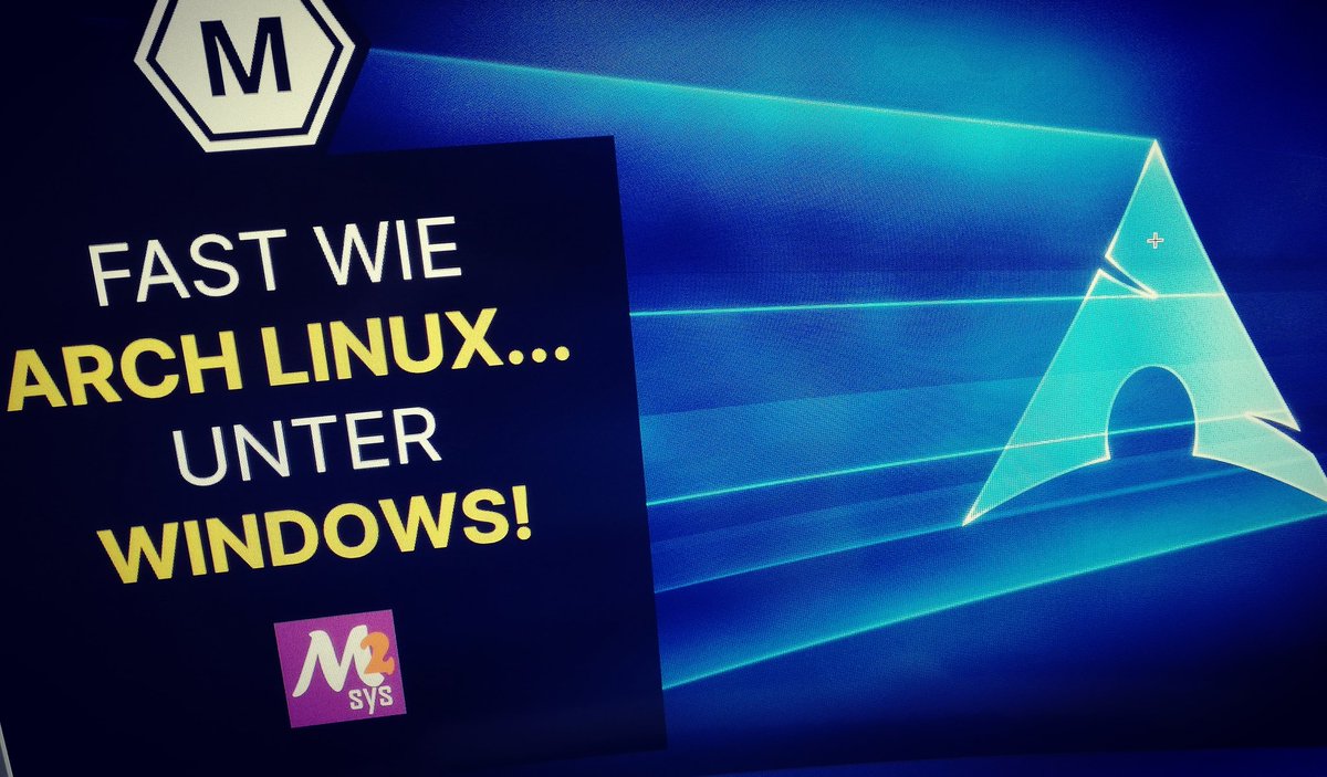 marcusscomputer's tweet image. Es ist fast wie Arch Linux... unter Windows. Wie das geht, siehst in meinem neuen Video!

&amp;gt;&amp;gt; youtu.be/RpzsjH7yZUg

#marcuss #archlinux #msys2 #windows